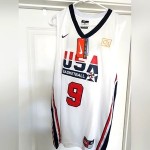 Michael Jordan USA DREAM TEAM white Jersey